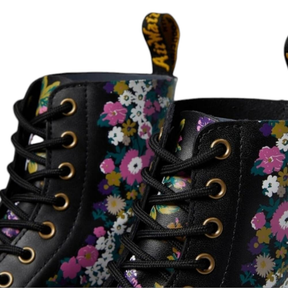 DR MARTENS 1460 PASCAL BOOTS UK 5 EU 38 US 7‎ VINTAGE FLORAL DOCS New! - Picture 9 of 16